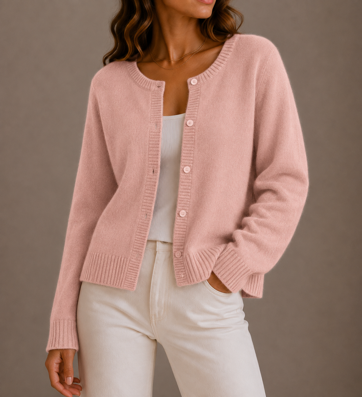 Wintermere - Knit Button-Up Cardigan Everyday Layering — view 9 of 10