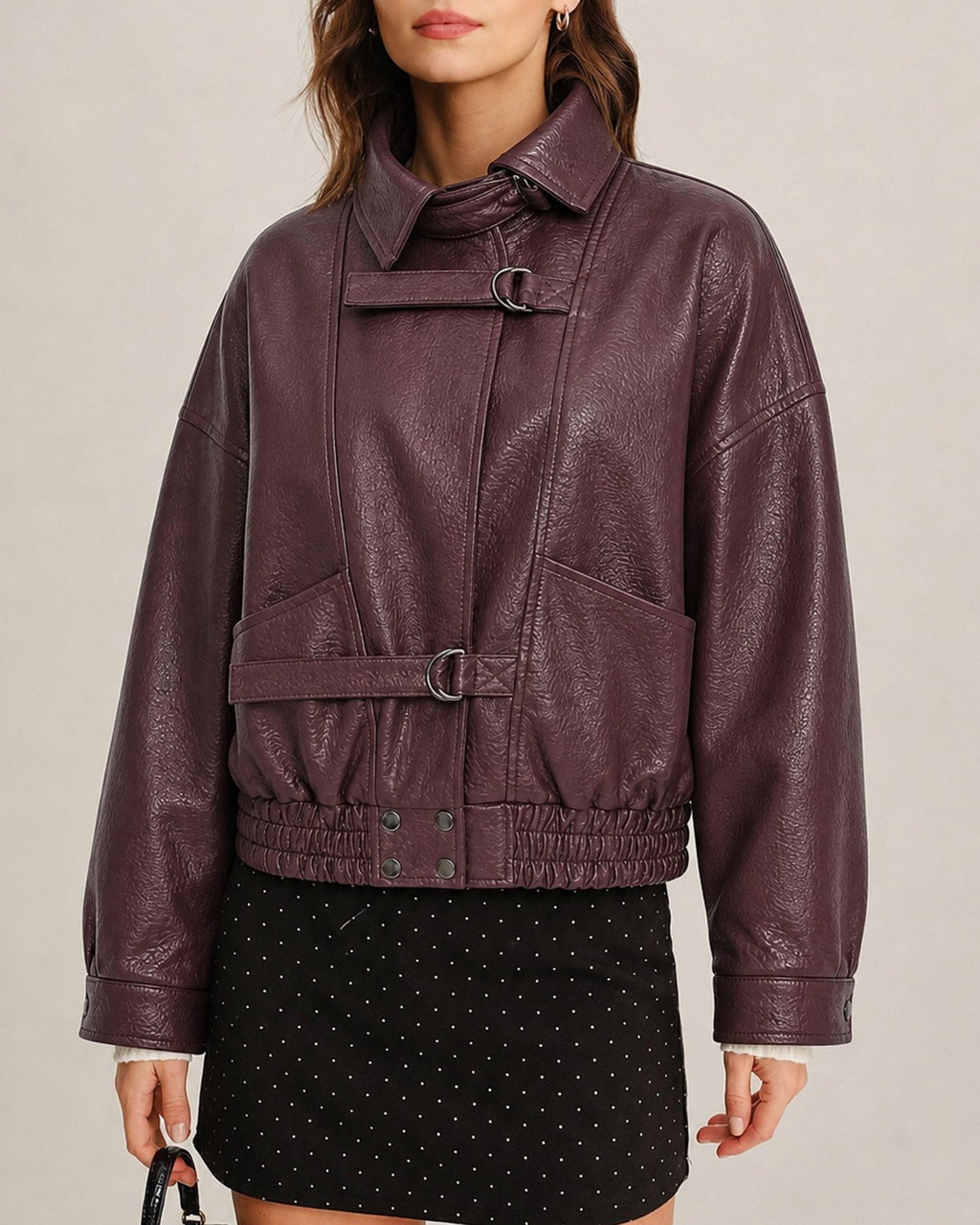 Vantrice - PU Leather Jacket Autumn Winter Wear