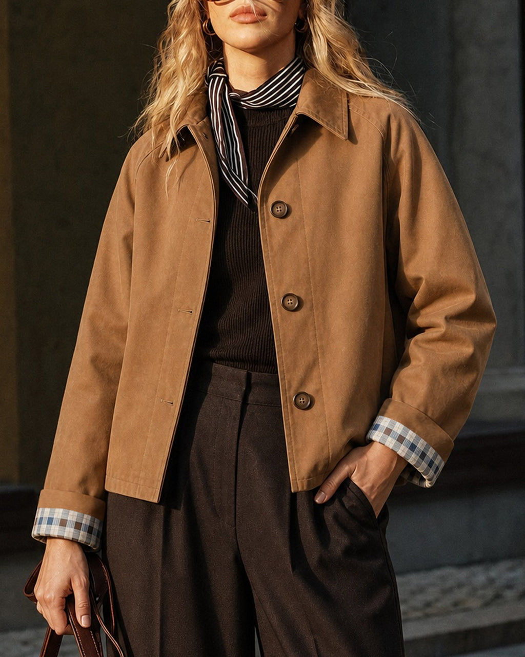 Marlbrook - Single Breasted Casual Jacket Autumn Winter Wear — view 2 of 7