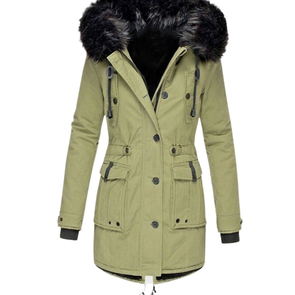 Frostvale - Hooded Parka Coat Winter Outerwear — view 3 of 9