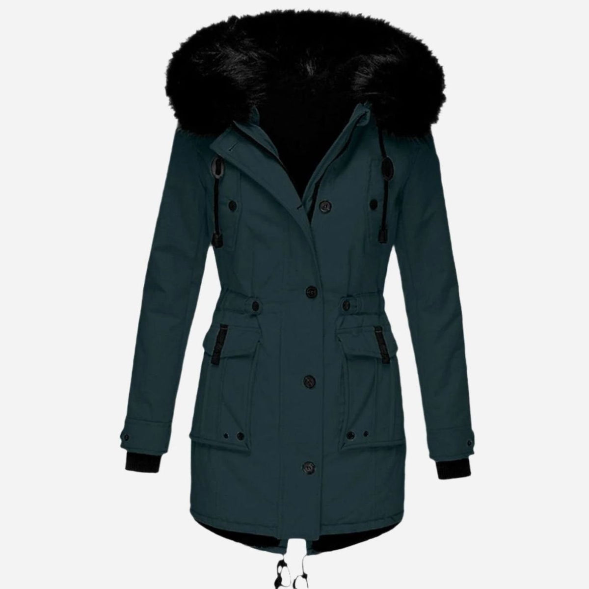 Frostvale - Hooded Parka Coat Winter Outerwear — view 7 of 9