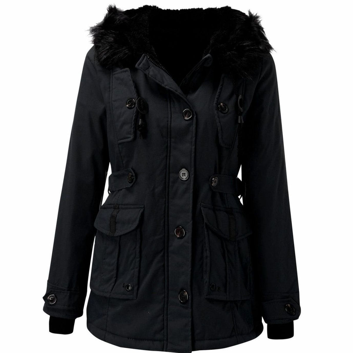 Frostvale - Hooded Parka Coat Winter Outerwear — view 9 of 9