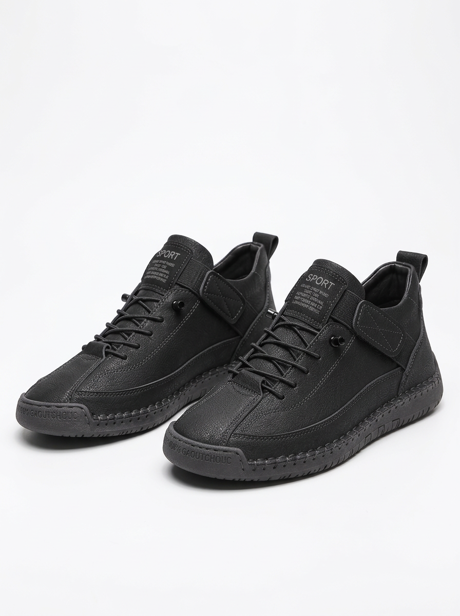Womens Slip-On Trainers Elastic Lace Low-Top Round Toe Sneakers — view 2 of 10