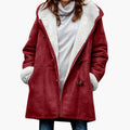 Woolvane - Fleece Lined Wrap Coat For Cold Weather