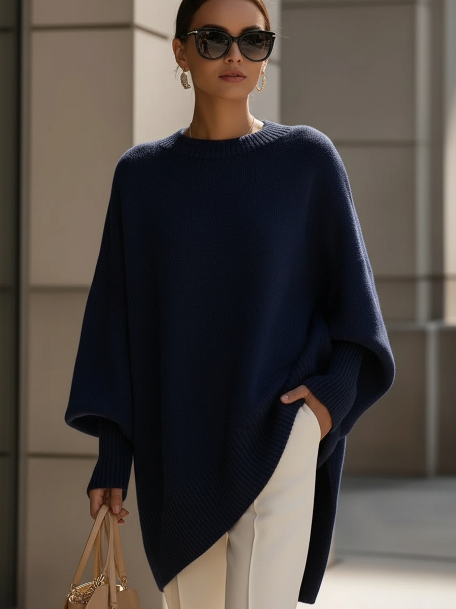 Wovella - Oversized Wool Blend Jumper Cold Weather Layering — view 7 of 10