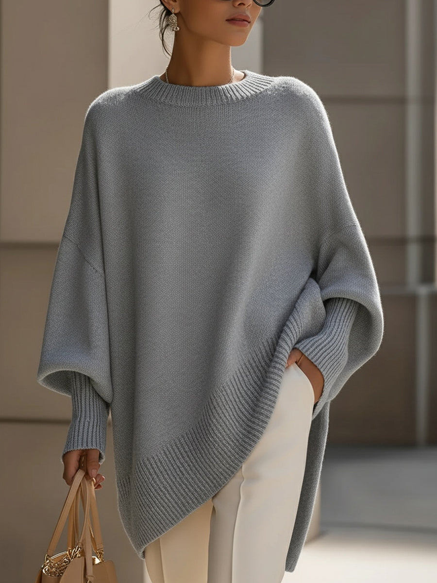 Wovella - Oversized Wool Blend Jumper Cold Weather Layering — view 9 of 10