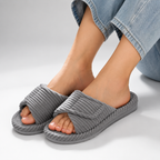 Wrenella - Orthopaedic Corduroy House Slippers Indoor Wear — view 5 of 5